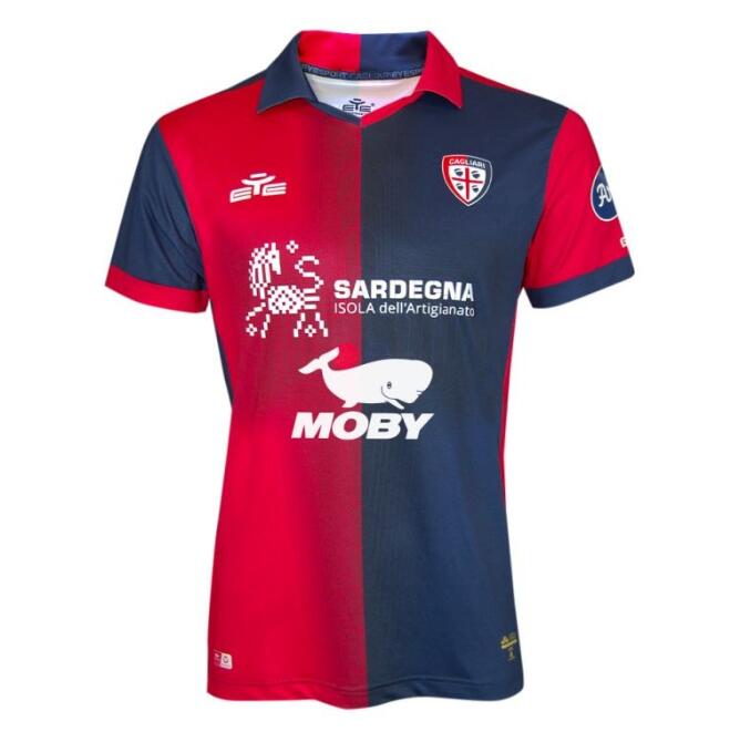 Cagliari Calcio Home Kit Soccer Jersey 2023/24